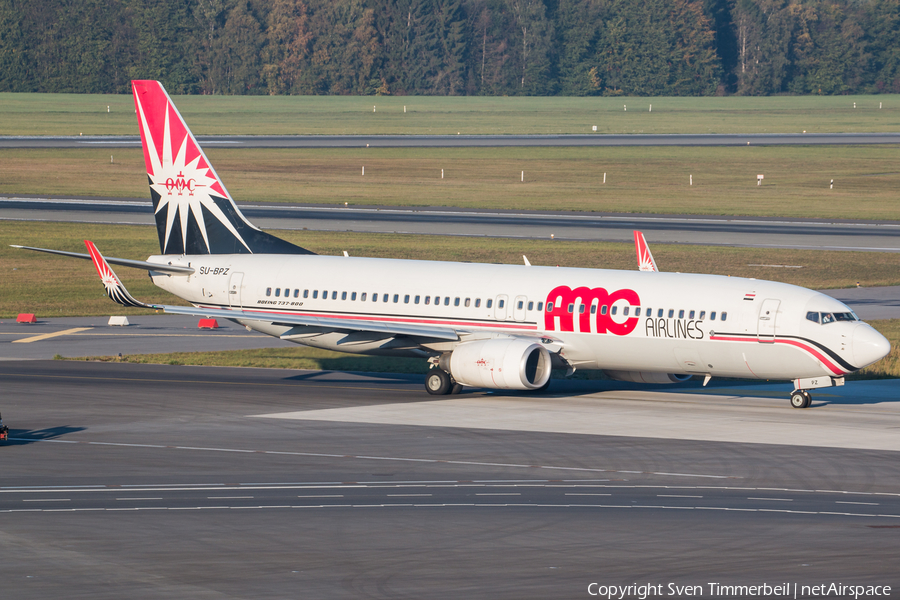 AMC Airlines Boeing 737-86N (SU-BPZ) | Photo 269377