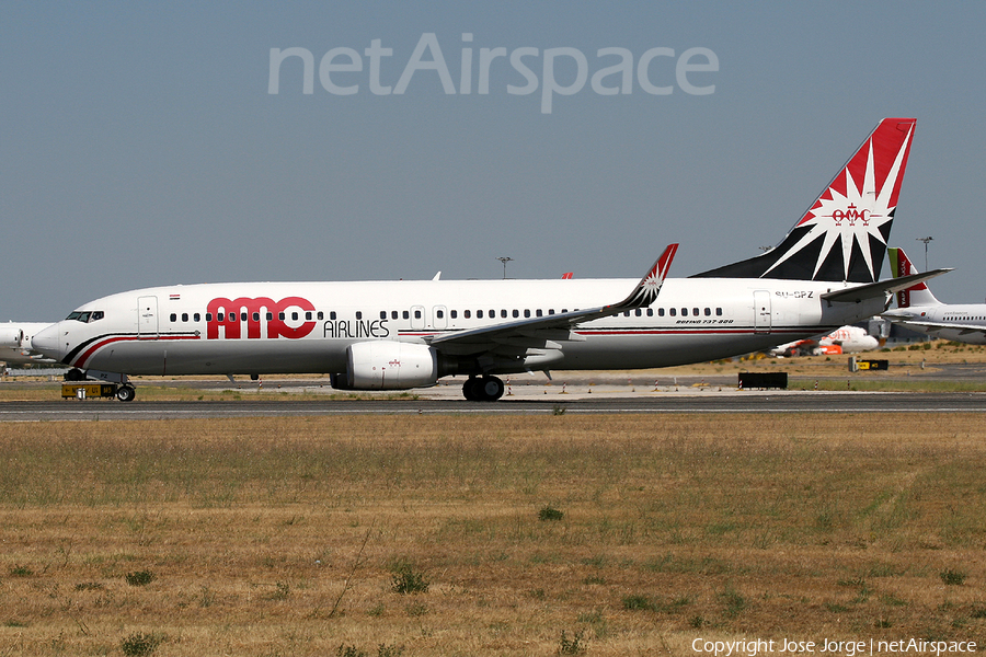 AMC Airlines Boeing 737-86N (SU-BPZ) | Photo 391697