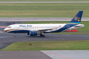 Nile Air Airbus A320-214 (SU-BQK) at  Dusseldorf - International, Germany