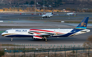 Nile Air Airbus A321-231 (SU-BQN) at  Madrid - Barajas, Spain