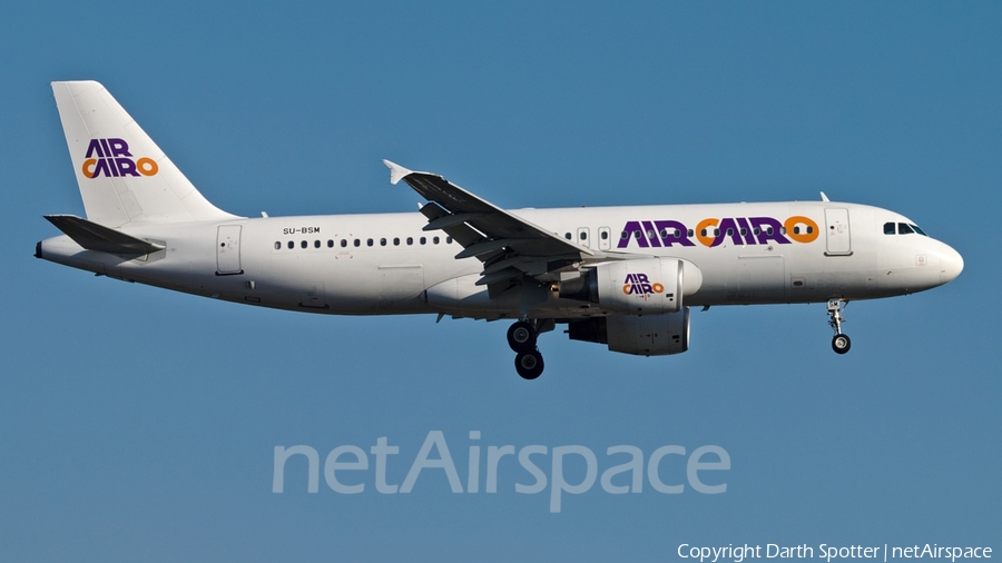 Air Cairo Airbus A320-214 (SU-BSM) | Photo 282648