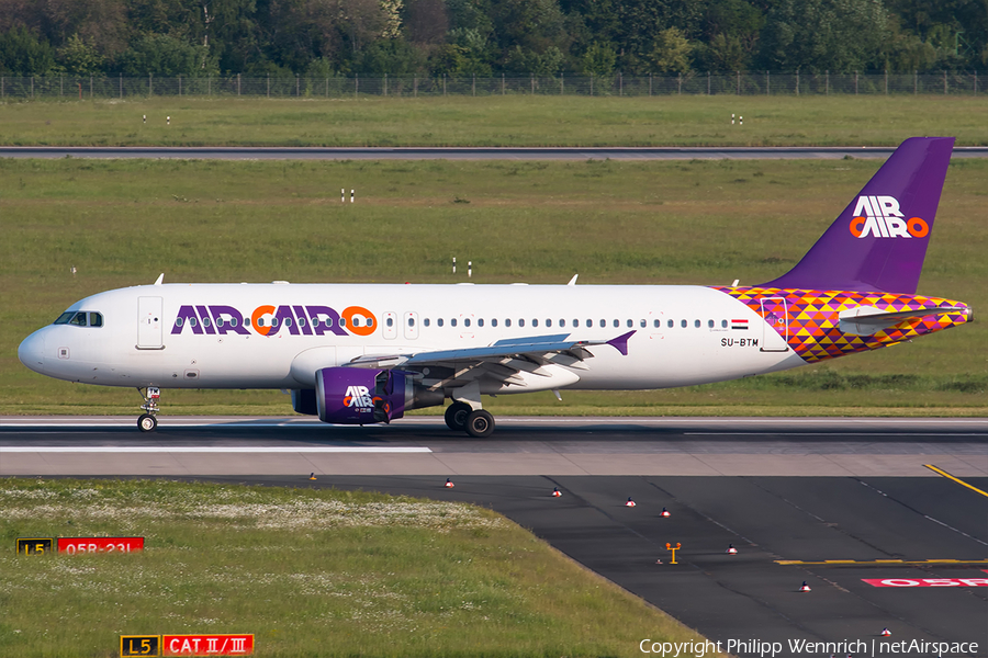 Air Cairo Airbus A320-214 (SU-BTM) | Photo 260635