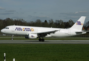 Air Cairo Airbus A320-214 (SU-BUU) at  Hamburg - Fuhlsbuettel (Helmut Schmidt), Germany