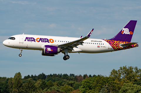 Air Cairo Airbus A320-251N (SU-BVJ) at  Hamburg - Fuhlsbuettel (Helmut Schmidt), Germany