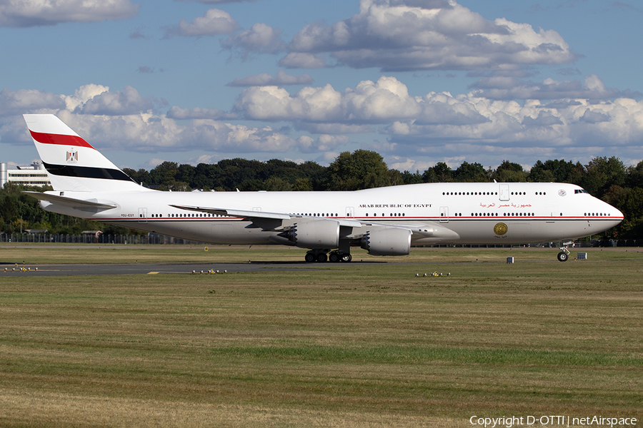Egyptian Government Boeing 747-830 (SU-EGY) | Photo 527280