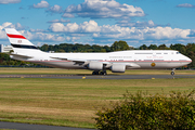 Egyptian Government Boeing 747-830 (SU-EGY) at  Hamburg - Fuhlsbuettel (Helmut Schmidt), Germany