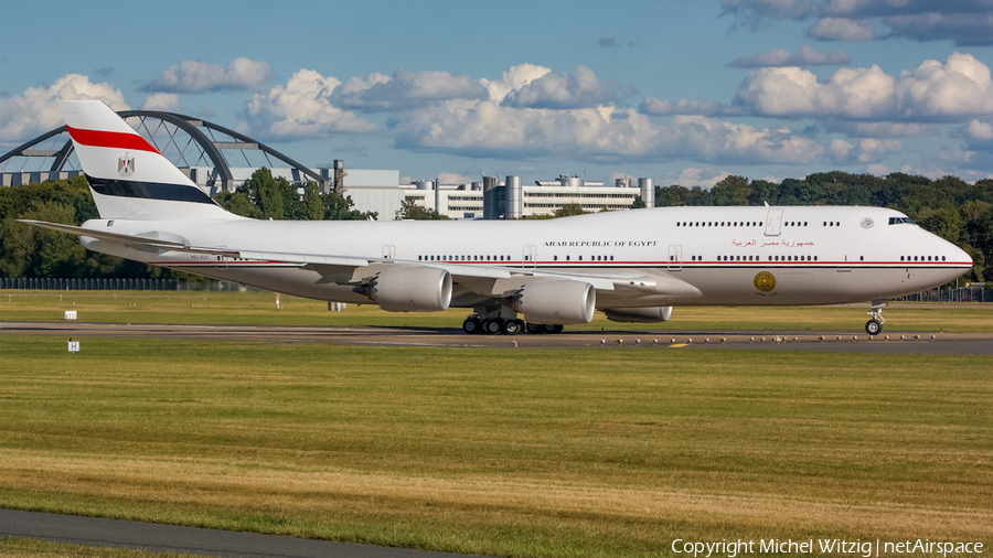 Egyptian Government Boeing 747-830 (SU-EGY) | Photo 527326