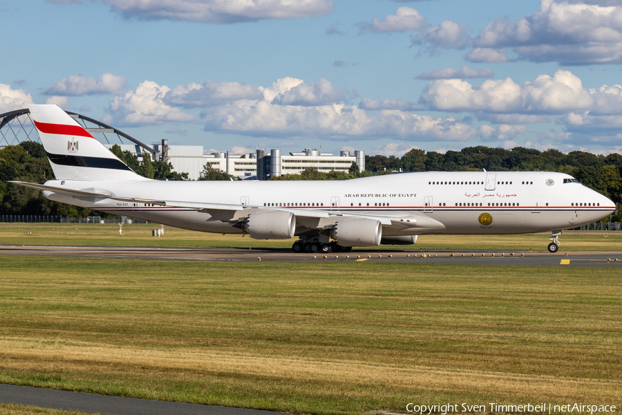 Egyptian Government Boeing 747-830 (SU-EGY) | Photo 527337