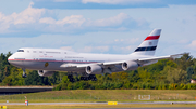 Egyptian Government Boeing 747-830 (SU-EGY) at  Hamburg - Fuhlsbuettel (Helmut Schmidt), Germany