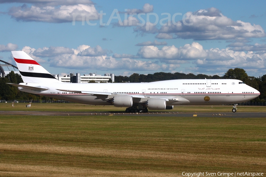 Egyptian Government Boeing 747-830 (SU-EGY) | Photo 527535