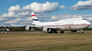 Egyptian Government Boeing 747-830 (SU-EGY) at  Hamburg - Fuhlsbuettel (Helmut Schmidt), Germany