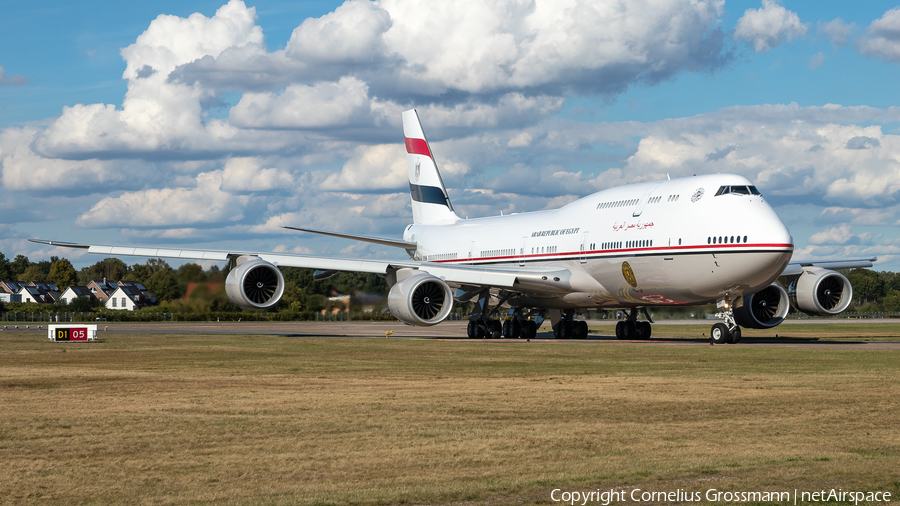 Egyptian Government Boeing 747-830 (SU-EGY) | Photo 528148