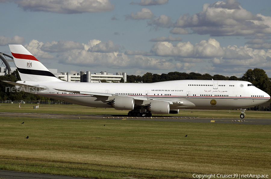 Egyptian Government Boeing 747-830 (SU-EGY) | Photo 546282