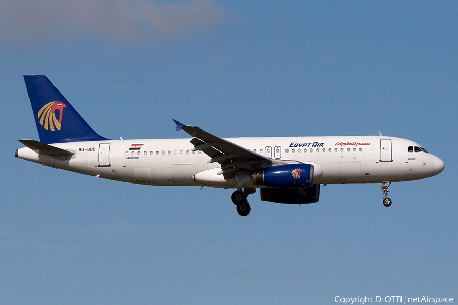 EgyptAir Airbus A320-231 (SU-GBB) | Photo 264974