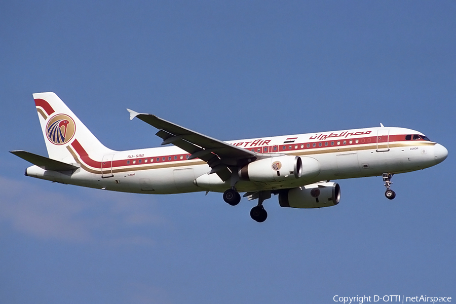 EgyptAir Airbus A320-231 (SU-GBB) | Photo 156254