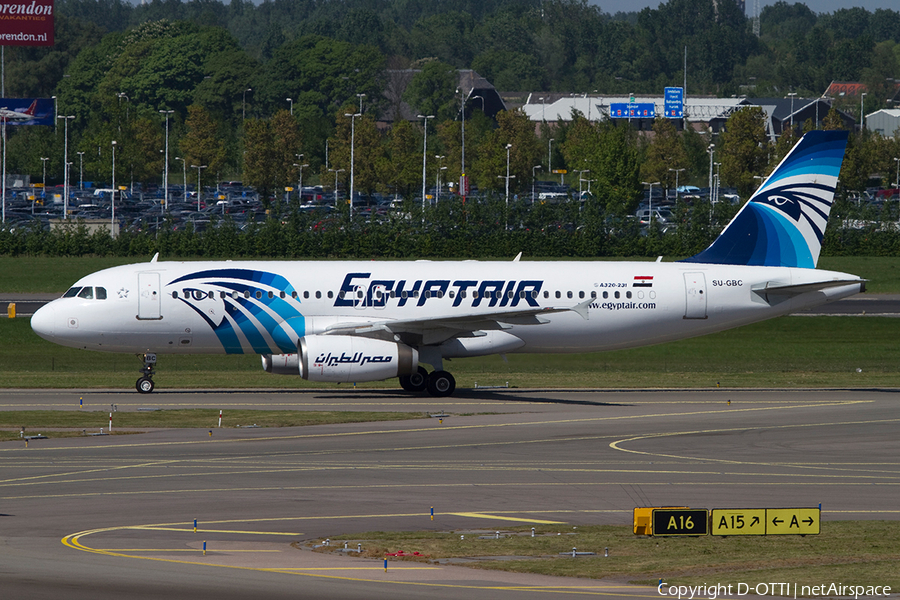 EgyptAir Airbus A320-231 (SU-GBC) | Photo 358497