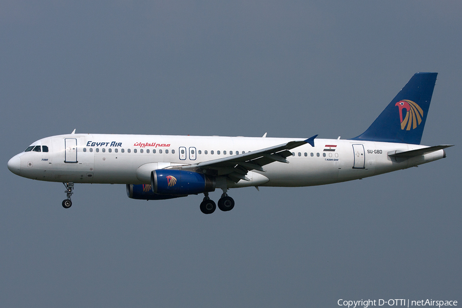 EgyptAir Airbus A320-231 (SU-GBD) | Photo 254455