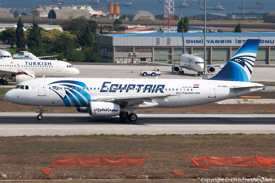 EgyptAir Airbus A320-231 (SU-GBG) | Photo 317827