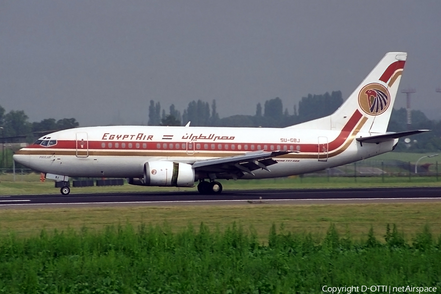 EgyptAir Boeing 737-566 (SU-GBJ) | Photo 259265