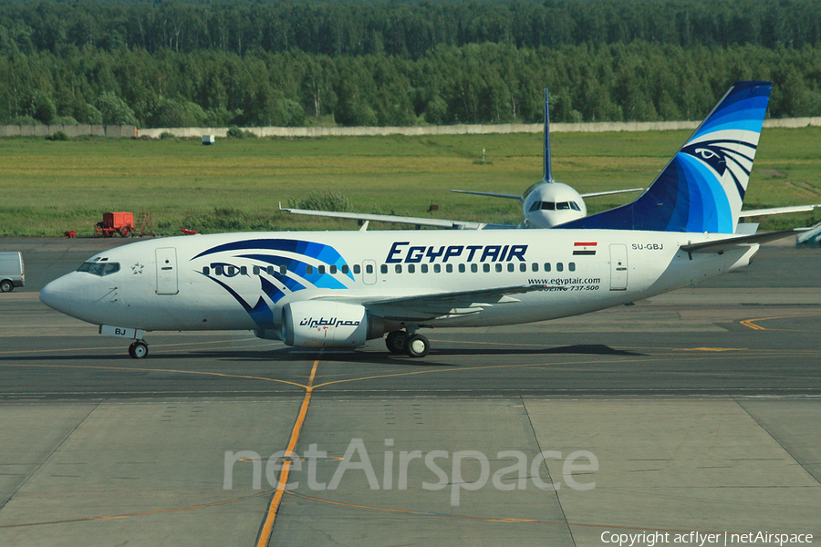 EgyptAir Boeing 737-566 (SU-GBJ) | Photo 186389