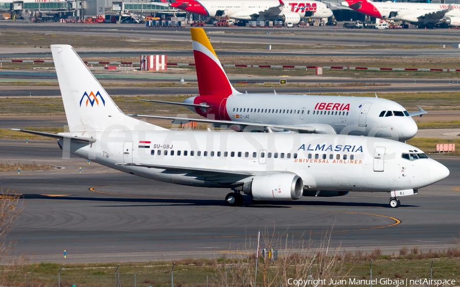 EgyptAir Boeing 737-566 (SU-GBJ) | Photo 365162