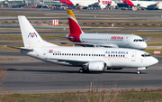 EgyptAir Boeing 737-566 (SU-GBJ) at  Madrid - Barajas, Spain