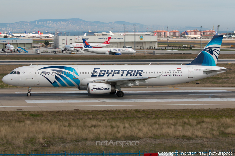 EgyptAir Airbus A321-231 (SU-GBT) | Photo 83696