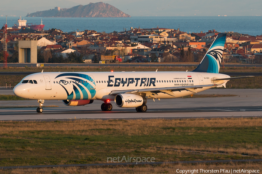 EgyptAir Airbus A321-231 (SU-GBV) | Photo 73235