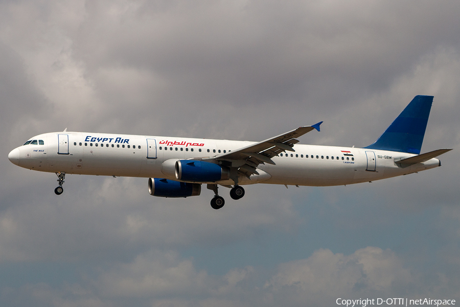 EgyptAir Airbus A321-231 (SU-GBW) | Photo 203188
