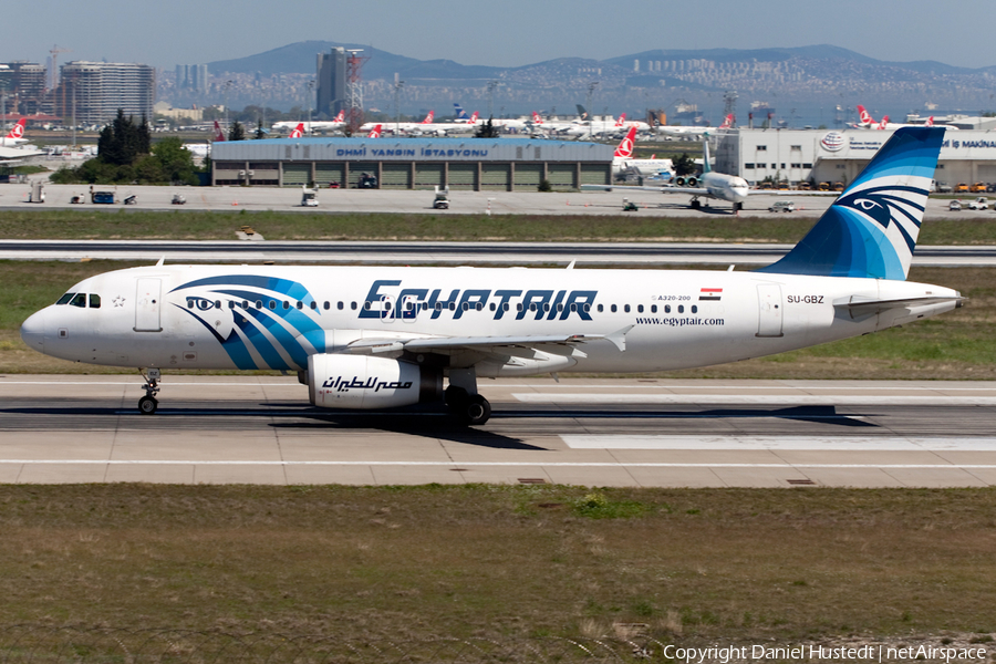 EgyptAir Airbus A320-232 (SU-GBZ) | Photo 492659