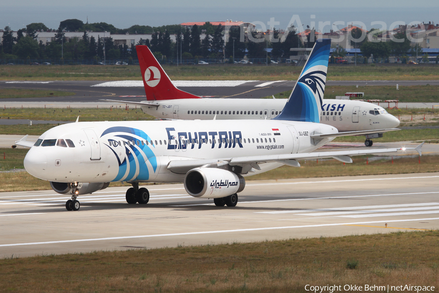 EgyptAir Airbus A320-232 (SU-GBZ) | Photo 70939