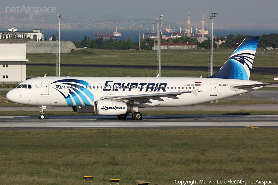 EgyptAir Airbus A320-232 (SU-GCD) | Photo 48459