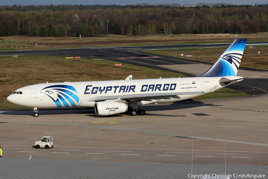 EgyptAir Cargo Airbus A330-243(P2F) (SU-GCE) | Photo 310821