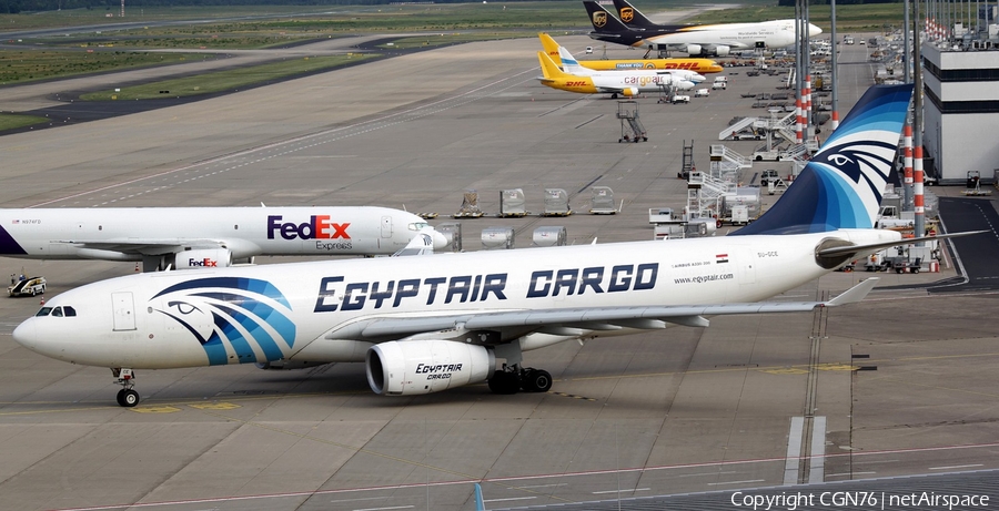 EgyptAir Cargo Airbus A330-243(P2F) (SU-GCE) | Photo 392315