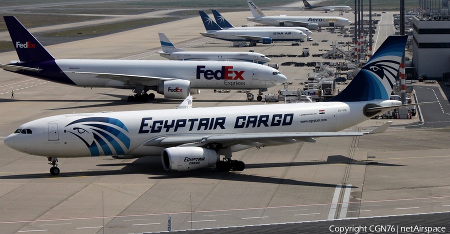 EgyptAir Cargo Airbus A330-243(P2F) (SU-GCE) | Photo 398339