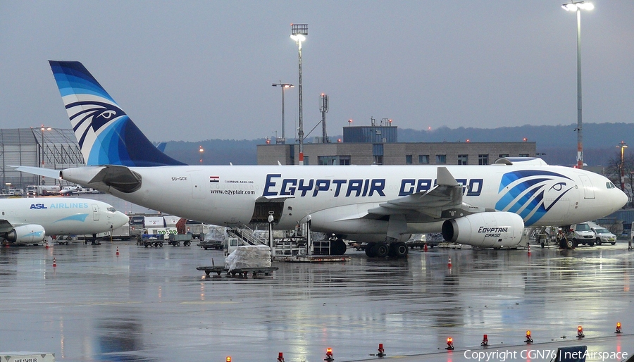 EgyptAir Cargo Airbus A330-243(P2F) (SU-GCE) | Photo 415140