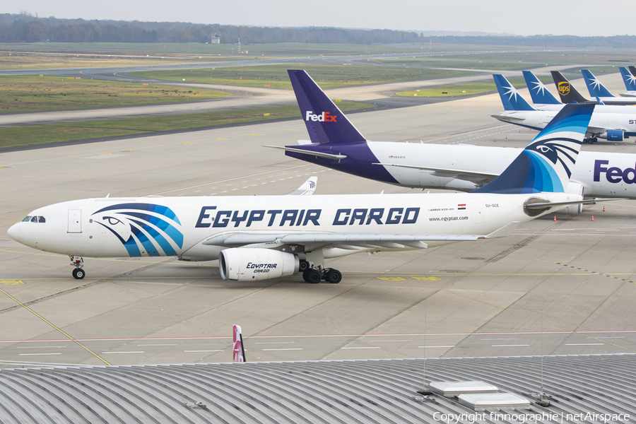 EgyptAir Cargo Airbus A330-243(P2F) (SU-GCE) | Photo 426033