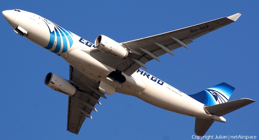 EgyptAir Cargo Airbus A330-243(P2F) (SU-GCF) | Photo 444486