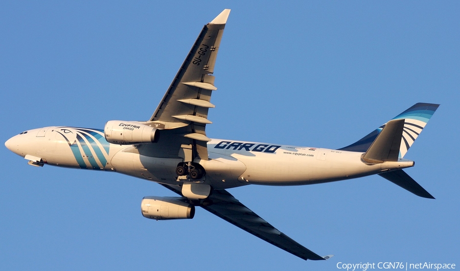 EgyptAir Cargo Airbus A330-243(P2F) (SU-GCJ) | Photo 435611