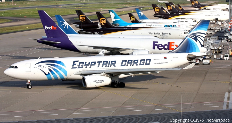 EgyptAir Cargo Airbus A330-243(P2F) (SU-GCJ) | Photo 461388