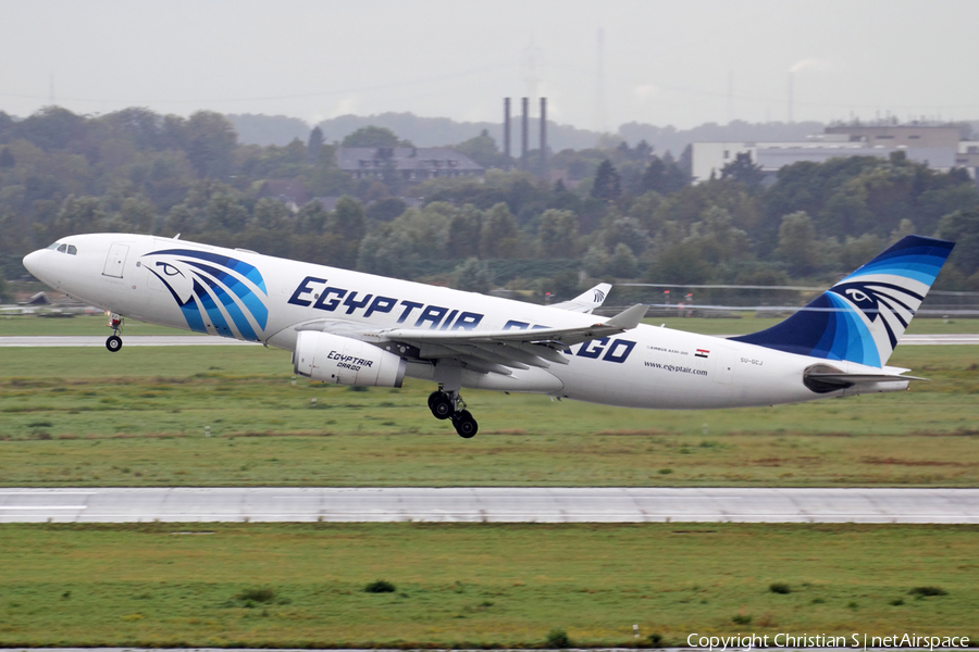 EgyptAir Cargo Airbus A330-243(P2F) (SU-GCJ) | Photo 475826