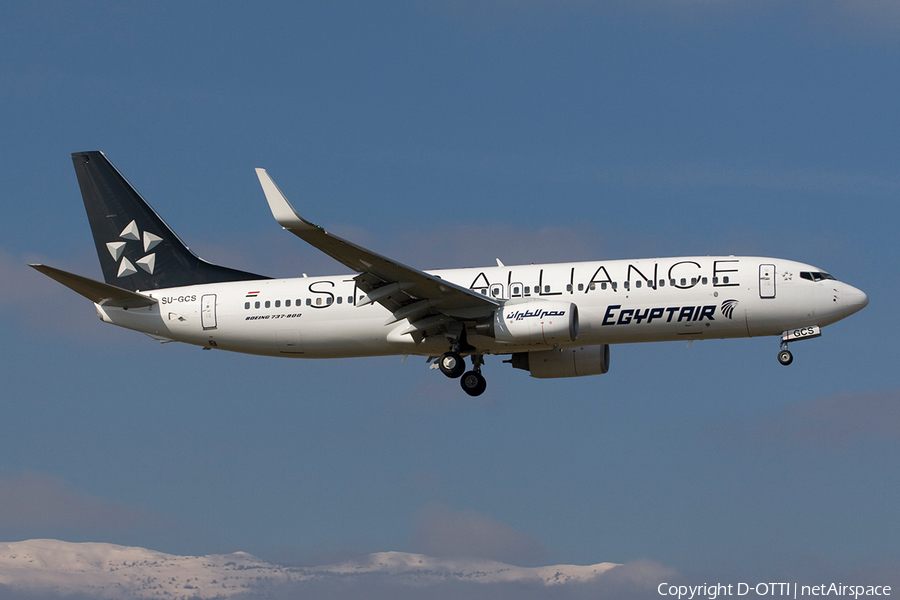 EgyptAir Boeing 737-866 (SU-GCS) | Photo 271924