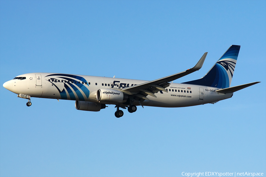 EgyptAir Boeing 737-866 (SU-GCZ) | Photo 280233