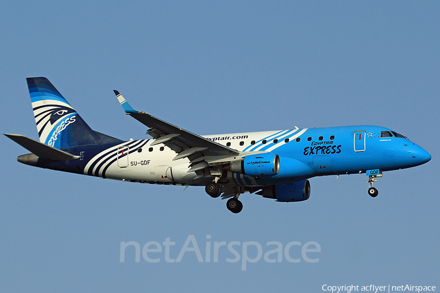 EgyptAir Express Embraer ERJ-170LR (ERJ-170-100LR) (SU-GDF) | Photo 152589