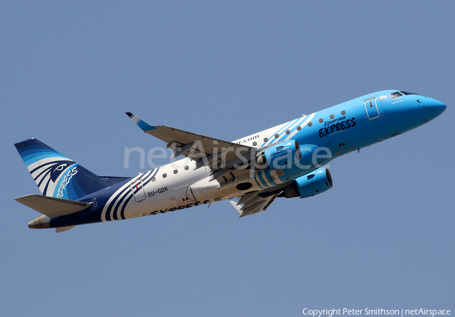 EgyptAir Express Embraer ERJ-170LR (ERJ-170-100LR) (SU-GDK) | Photo 266884