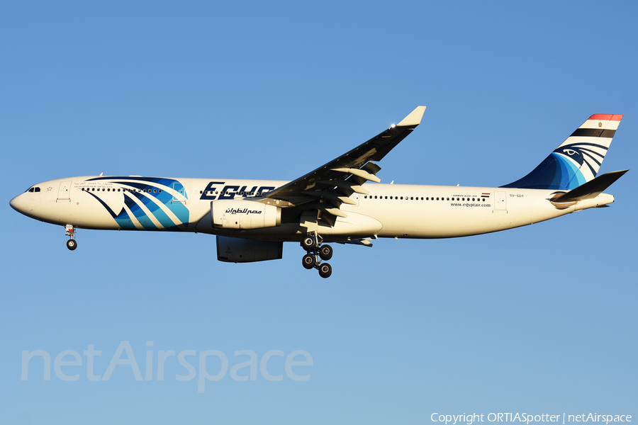 EgyptAir Airbus A330-343X (SU-GDT) | Photo 395208