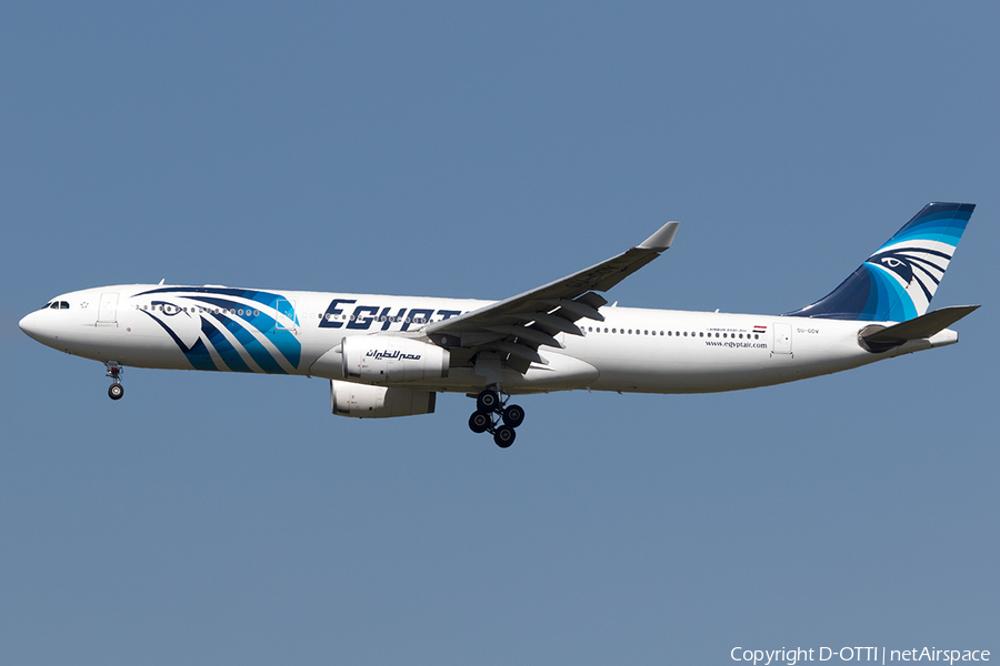 EgyptAir Airbus A330-343X (SU-GDV) | Photo 625889