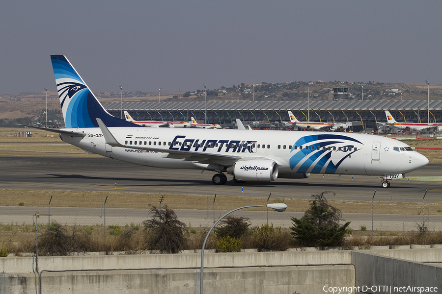EgyptAir Boeing 737-866 (SU-GDY) | Photo 370257
