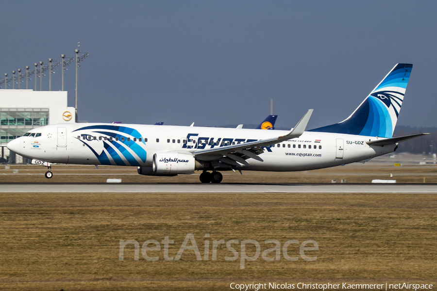 EgyptAir Boeing 737-866 (SU-GDZ) | Photo 161170