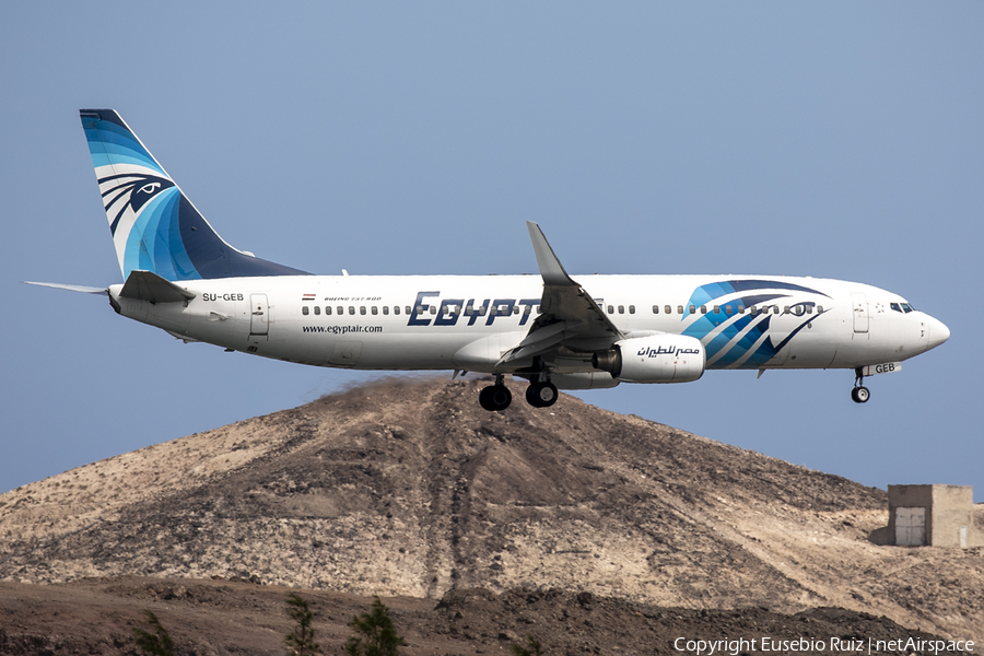 EgyptAir Boeing 737-866 (SU-GEB) | Photo 528559